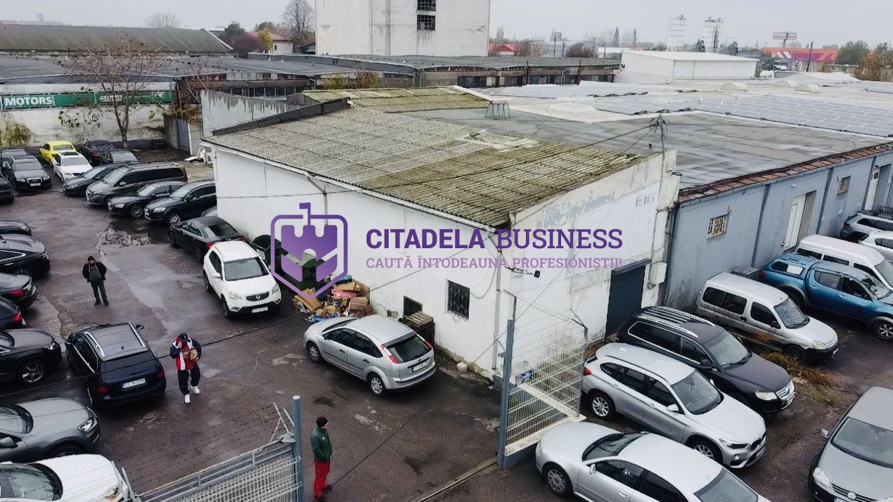 Depozit P+M pe Interioara 3 | Halta Traian | teren proprietate 194 mp