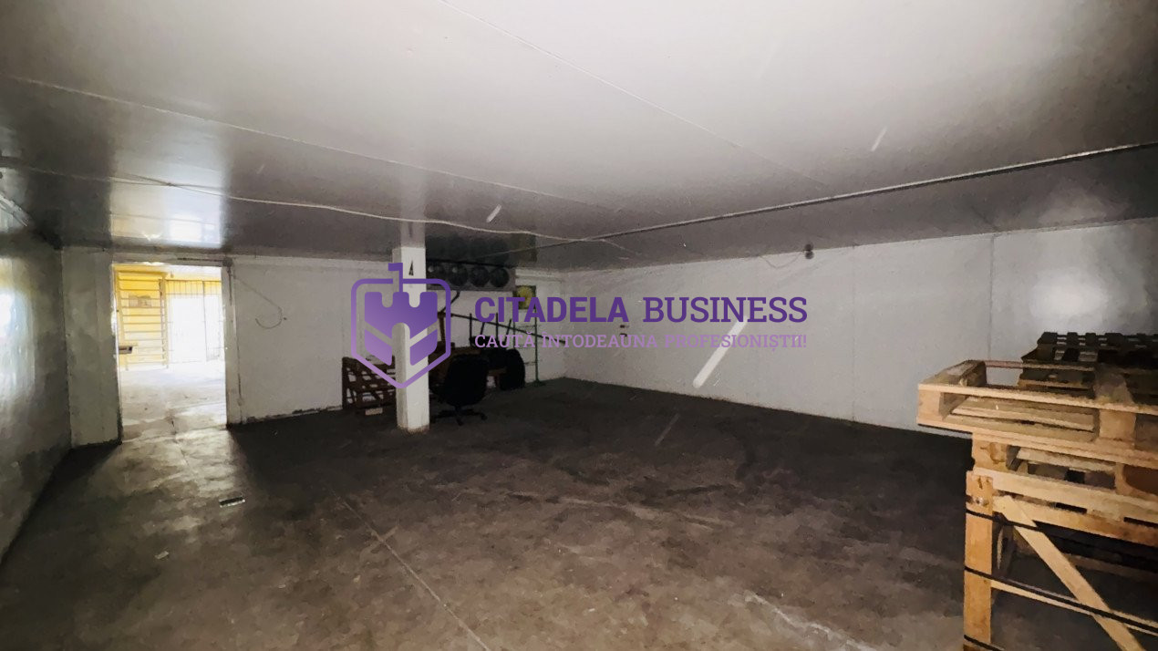 Depozit P+M pe Interioara 3 | Halta Traian | teren proprietate 194 mp