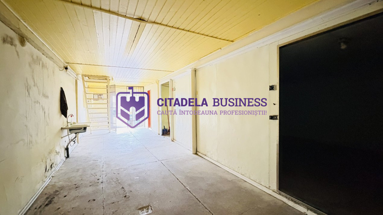 Depozit P+M pe Interioara 3 | Halta Traian | teren proprietate 194 mp