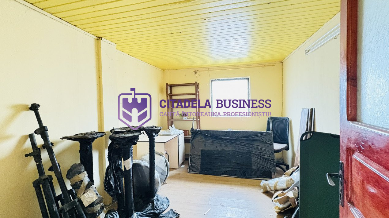 Depozit P+M pe Interioara 3 | Halta Traian | teren proprietate 194 mp