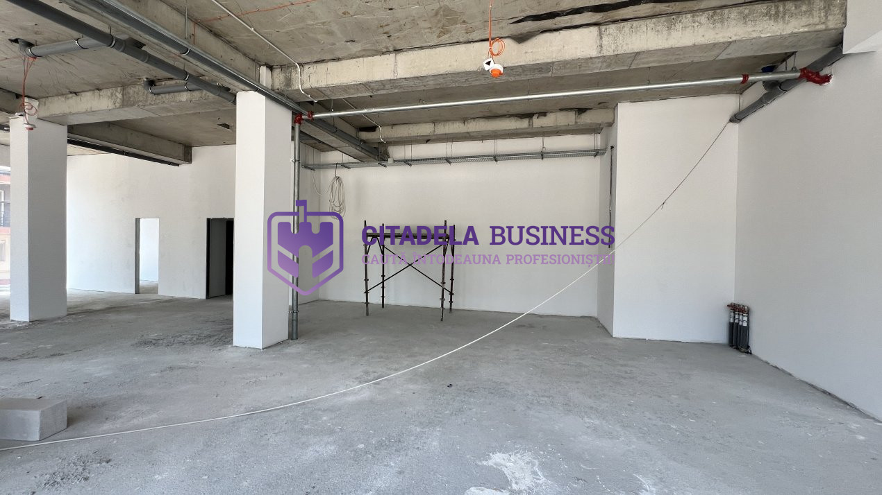 Spatiu comercial 185 mp OPEN SPACE bloc nou - Primavera Campus