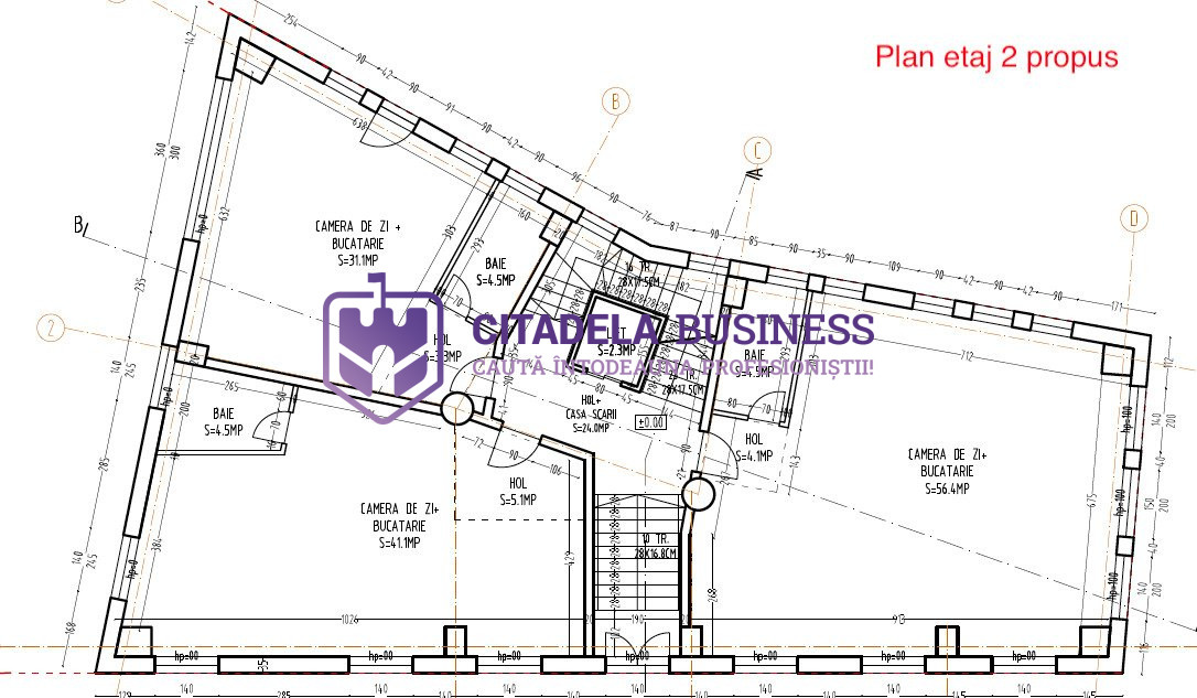Piata Ovidiu - Zona Peninsulara Imobil D+P+1+Pod cladire renovabila 657 mp