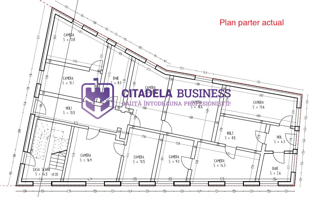 Piata Ovidiu - Zona Peninsulara Imobil D+P+1+Pod cladire renovabila 657 mp