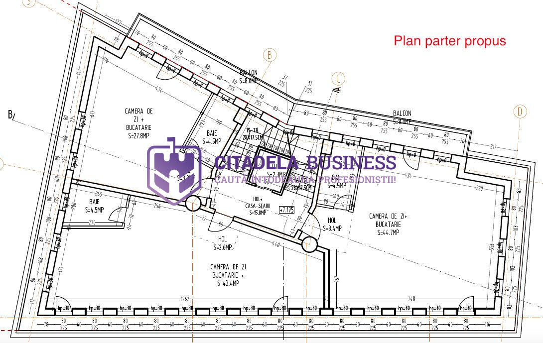 Piata Ovidiu - Zona Peninsulara Imobil D+P+1+Pod cladire renovabila 657 mp