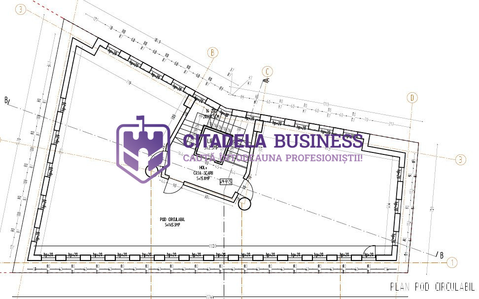 Piata Ovidiu - Zona Peninsulara Imobil D+P+1+Pod cladire renovabila 657 mp