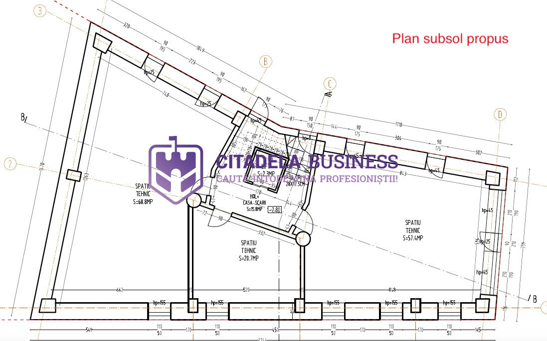 Piata Ovidiu - Zona Peninsulara Imobil D+P+1+Pod cladire renovabila 657 mp