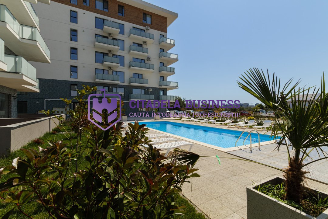 Mamaia apartament cu randament +7% imobil finalizat cu piscina