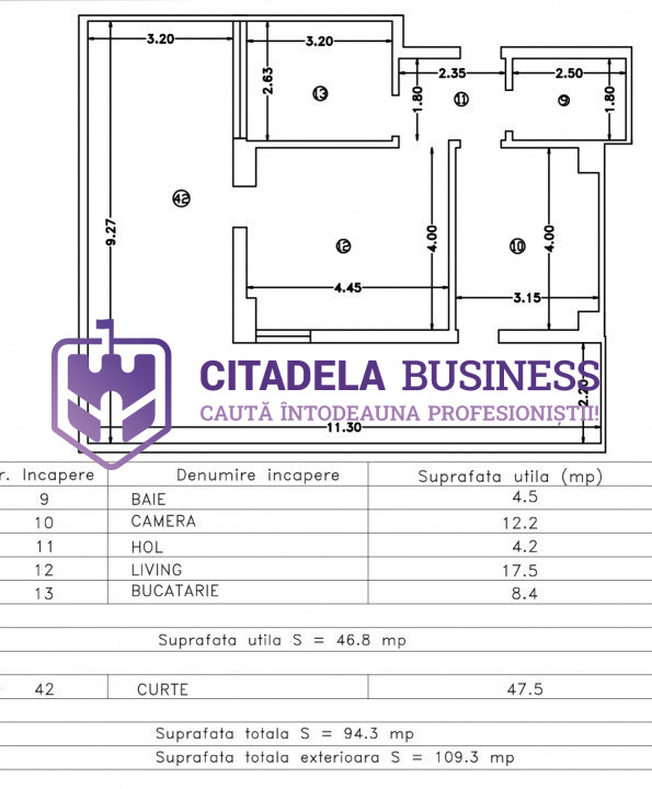 Apartament cu acces DIRECT la PISCINA, curte proprie+parcare subterana inclusa!