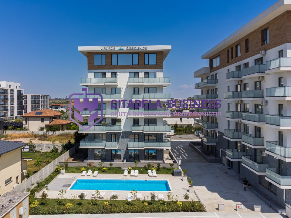 Apartament cu acces DIRECT la PISCINA, curte proprie+parcare subterana inclusa!