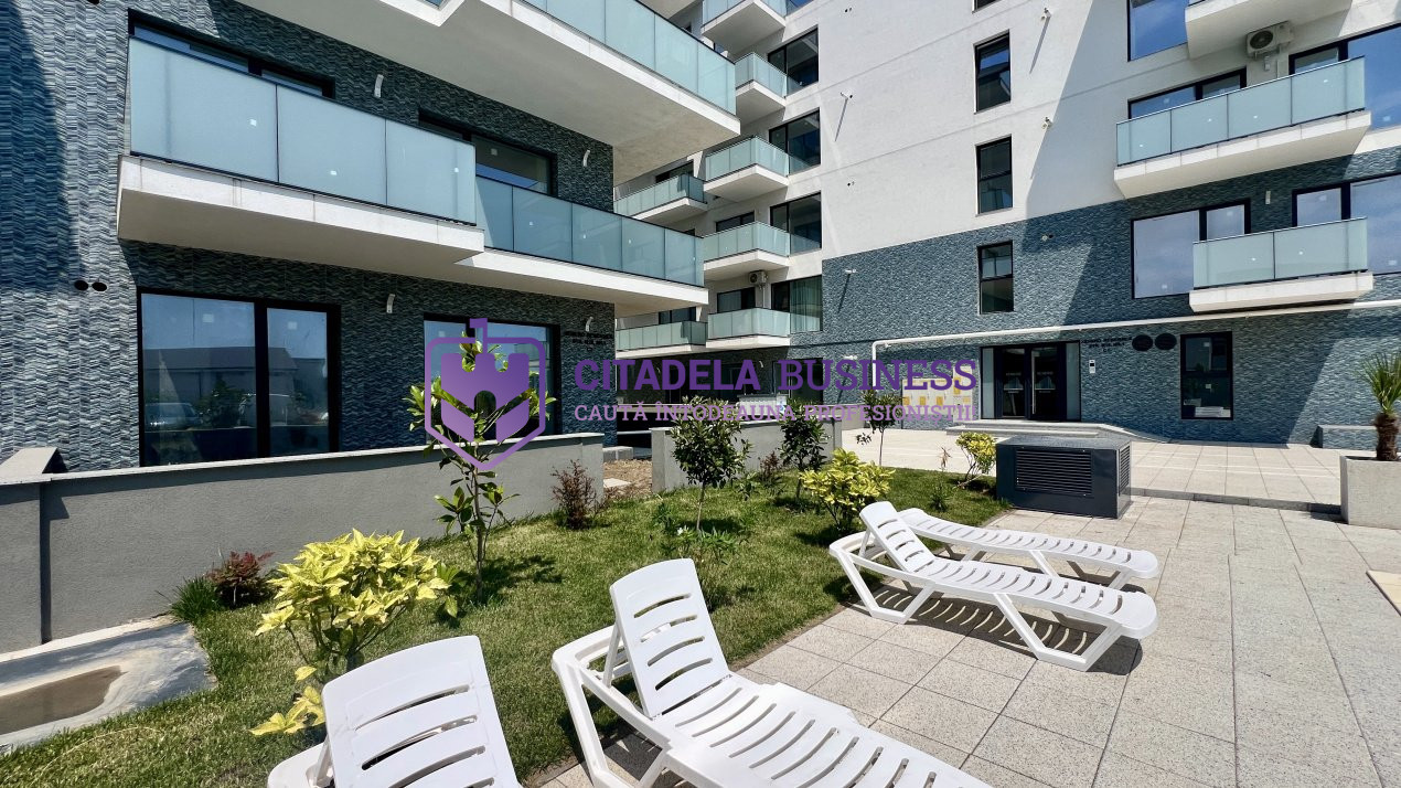 Apartament cu acces DIRECT la PISCINA, curte proprie+parcare subterana inclusa!