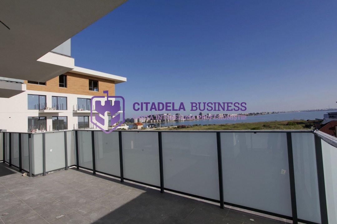 Locuinta cu bucatarie inchisa, luminosa bloc finalizat Mamaia Nord