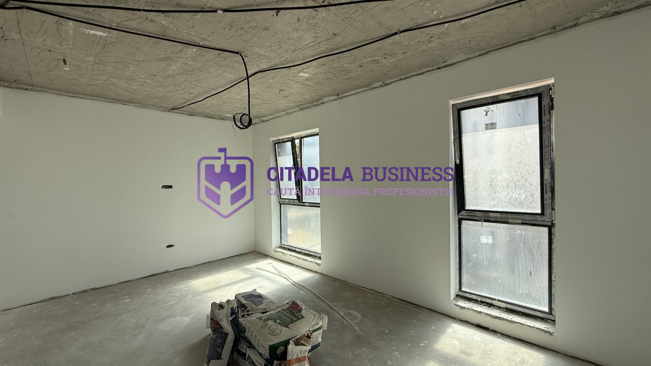 Townhouse P+2+3r terasa, 5 camere, in Kamsas, zona de case, finalizata