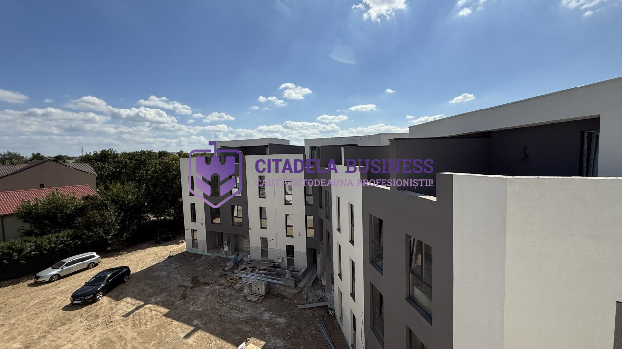 Townhouse P+2+3r terasa, 5 camere, in Kamsas, zona de case, finalizata