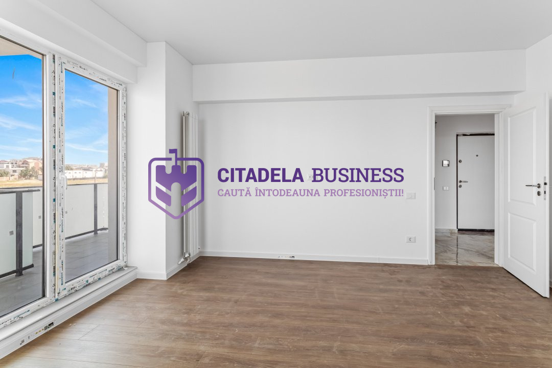 Apartament decomandat cu bucatarie inchisa, luminos, piscina