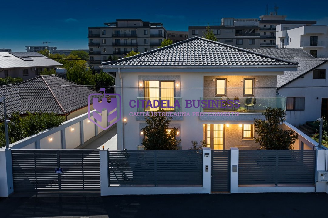 Casă elegantă 4 camere în zona Hanul Piraților – 236 mp, teren 350 mp, mobilata