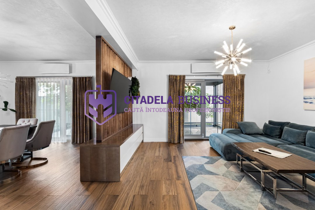 Casă elegantă 4 camere în zona Hanul Piraților – 236 mp, teren 350 mp, mobilata