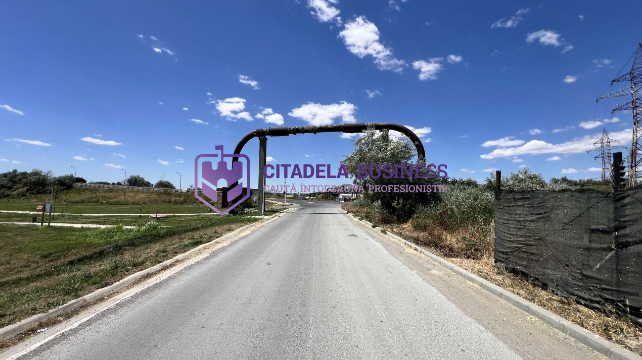 Teren pentru HALA 6.600 mp – POD Năvodari, Ecluza – Rompetrol PORT Midia