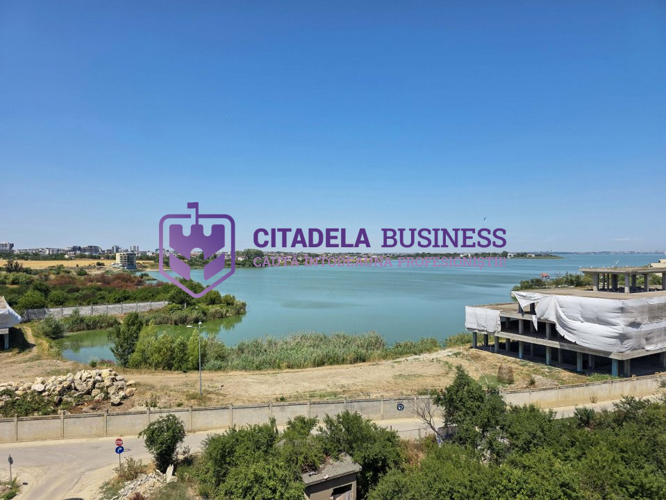 Apartament 2 camere cu vedere la lac, la cheie , bloc nou, proiect premium