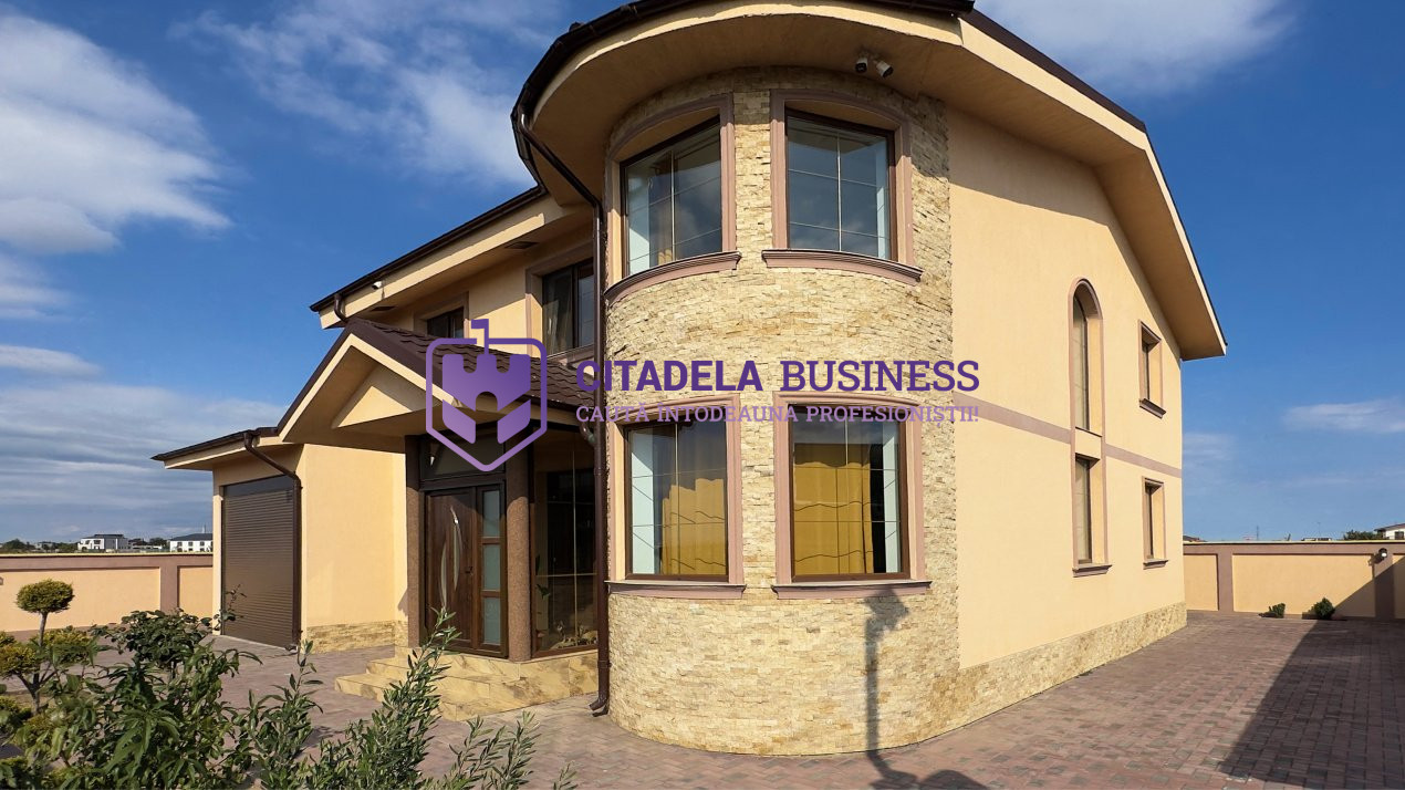 Vila cu 5 camere in Constanta-mobilata si utilata modern, independentă energetic