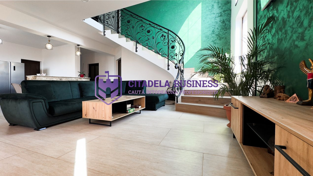 Vila cu 5 camere in Constanta-mobilata si utilata modern, independentă energetic