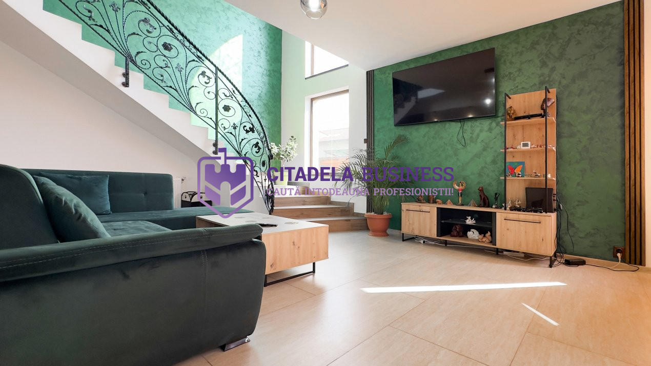 Vila cu 5 camere in Constanta-mobilata si utilata modern, independentă energetic