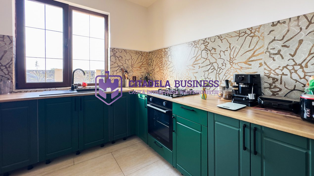 Vila cu 5 camere in Constanta-mobilata si utilata modern, independentă energetic