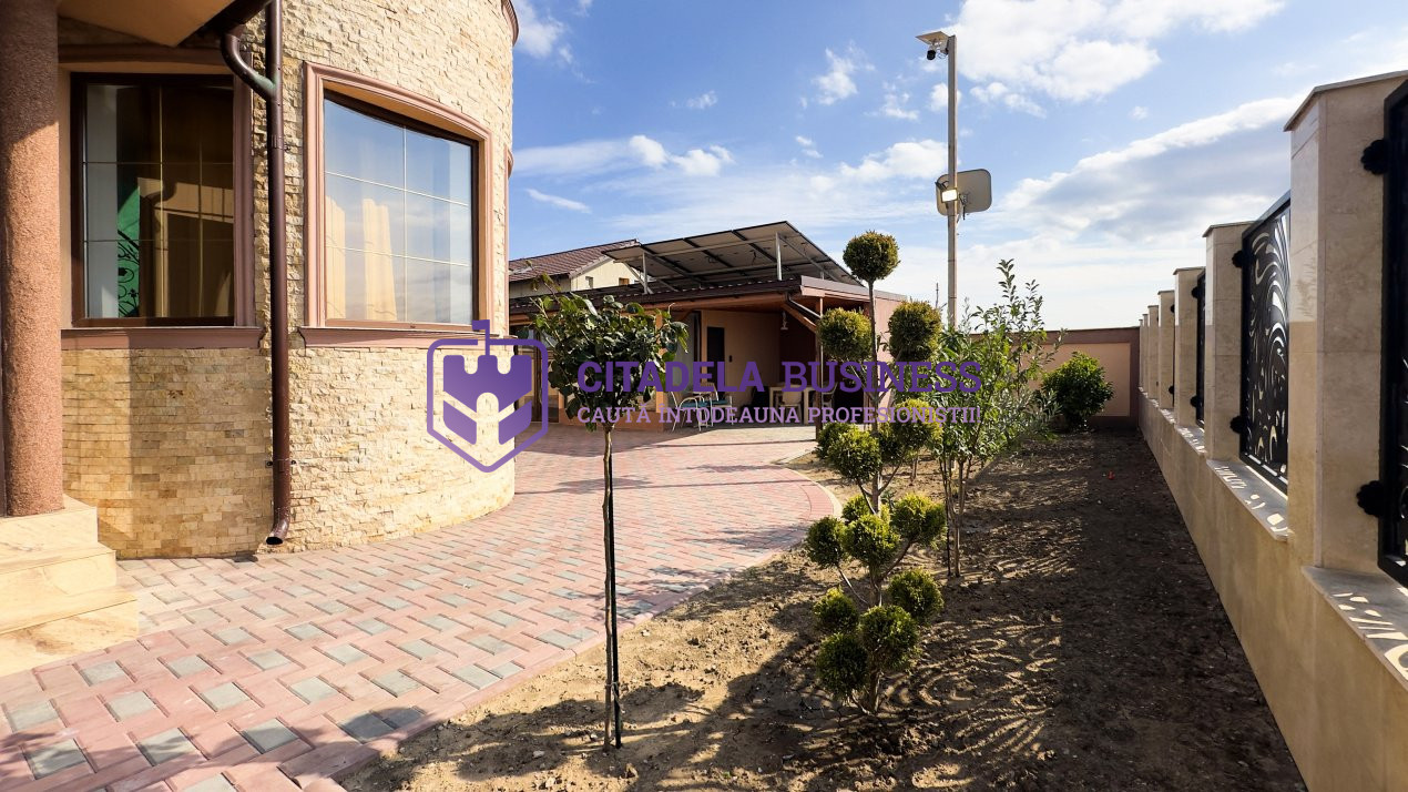 Vila cu 5 camere in Constanta-mobilata si utilata modern, independentă energetic