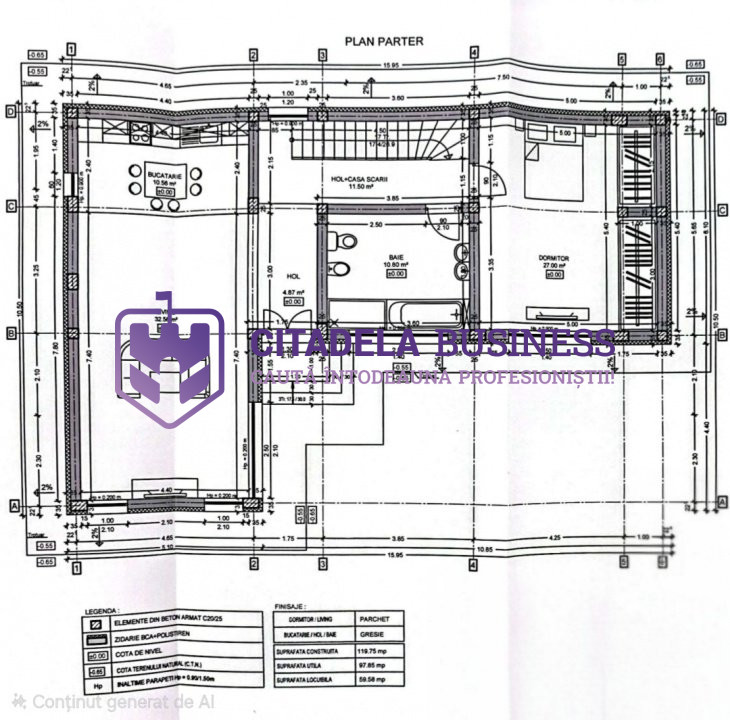 Casa P+1 in Navodari, cartier Midia Sat, vedere spre Lacul Tasaul 