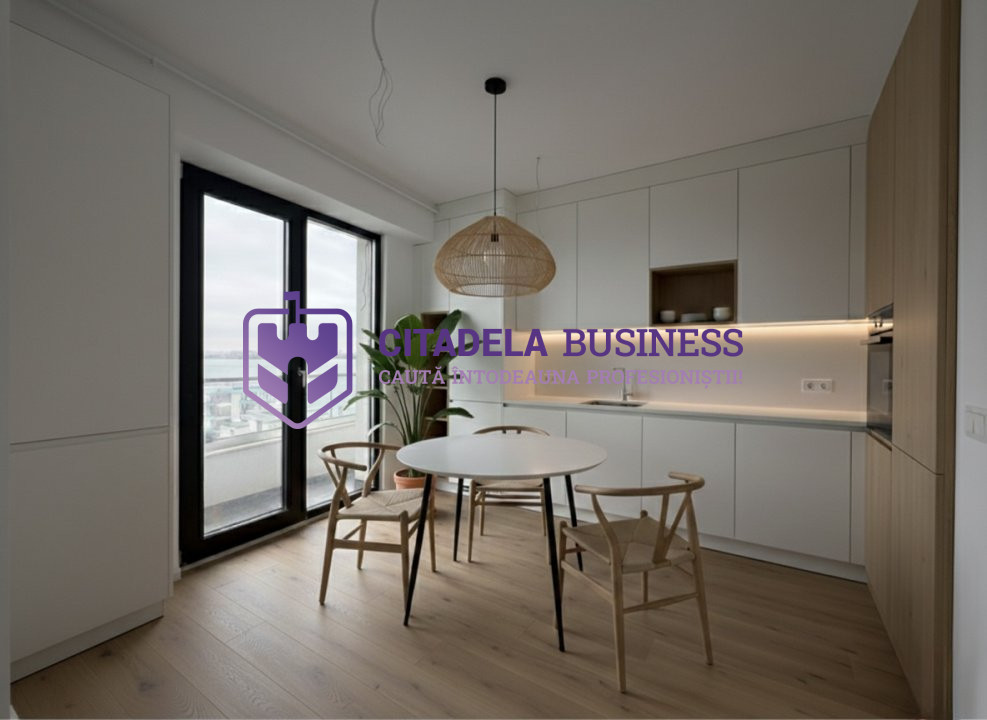 Locuinta aparte cu  apusuri pe lac 