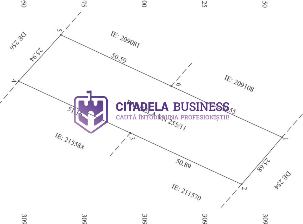 Teren intravilan construibil 2500 mp zona Boreal Bd.Tomis, pentru cartier de vil