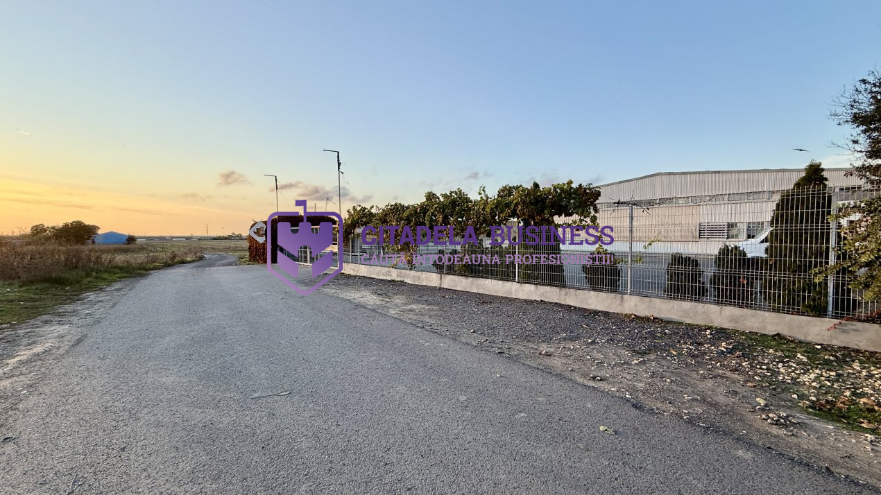 Teren industrial in Constanta 5000 mp cu PUD aprobat Hale AUTOSTRADA