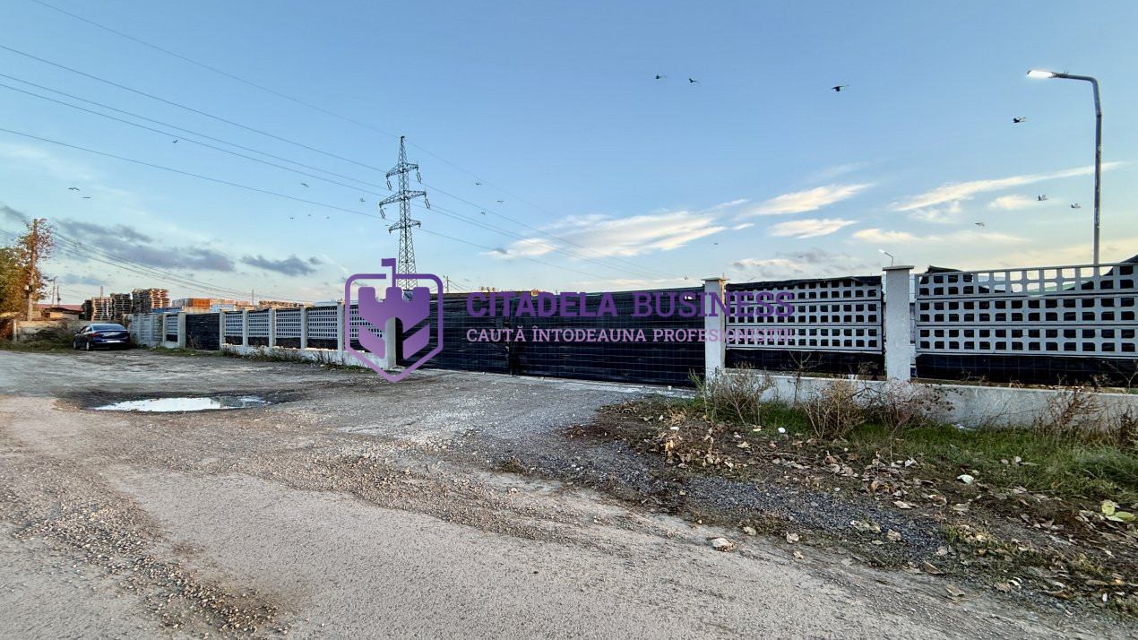 Teren industrial in Constanta 5000 mp cu PUD aprobat Hale AUTOSTRADA