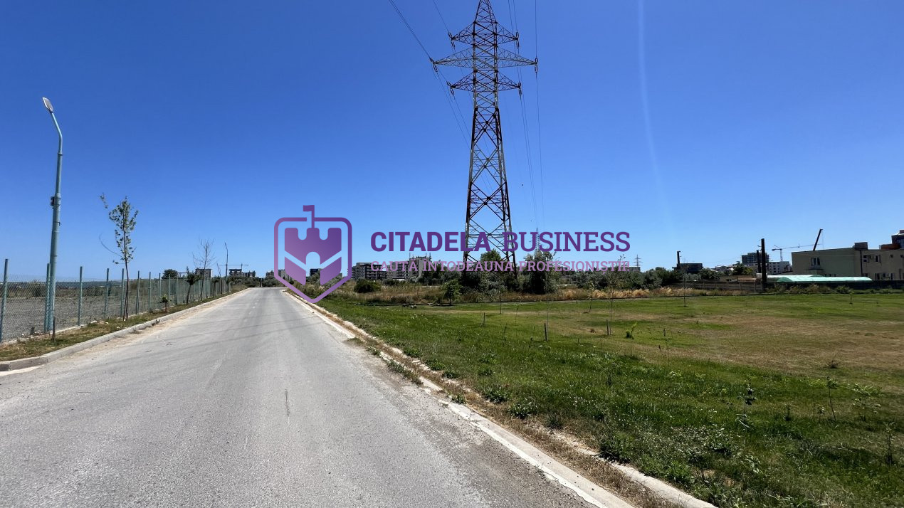 Teren pentru HALA 6.600 mp – POD Năvodari, Ecluza – Rompetrol PORT Midia