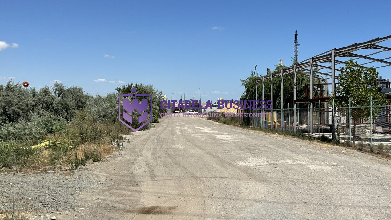 Teren pentru HALA 6.600 mp – POD Năvodari, Ecluza – Rompetrol PORT Midia