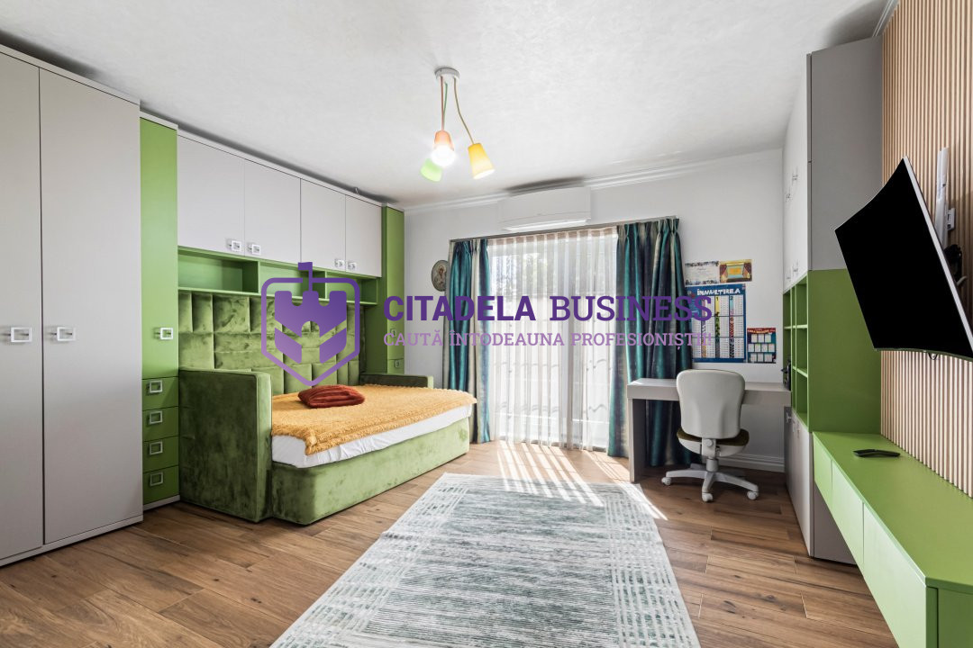 Casă elegantă 4 camere în zona Hanul Piraților – 236 mp, teren 350 mp, mobilata