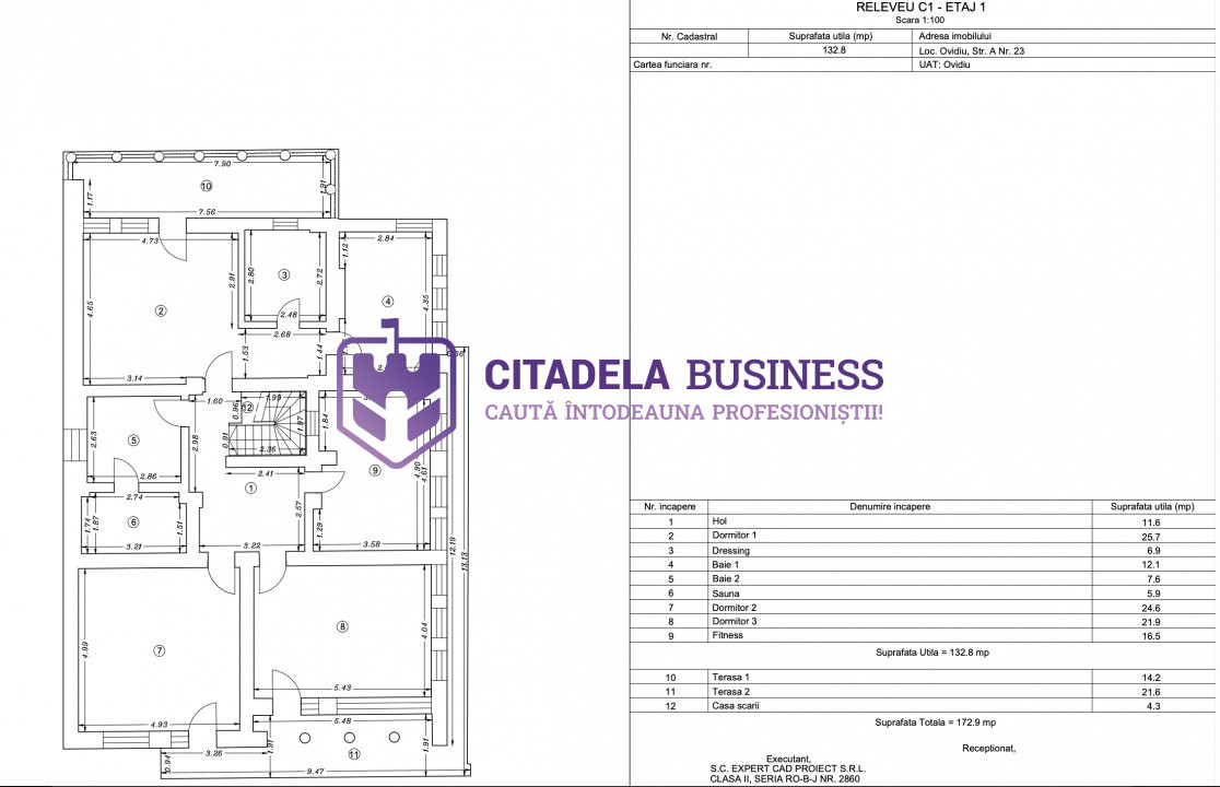 Vila cu 6 camere si teren 500 in Cartier Rezidential Ovidiu Sud, Lacul Siutghiol