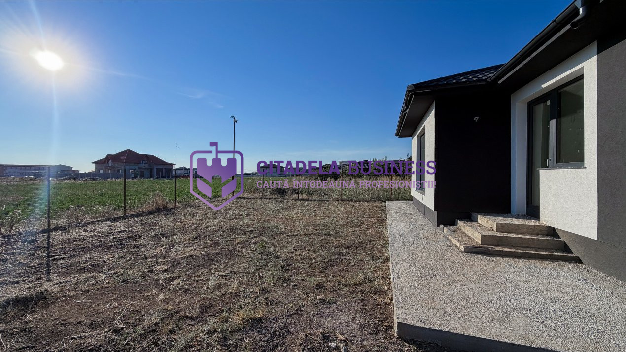Casă nouă cu 4 camere, teren 491 mp – La Alb - Cumpăna - cartier nou 