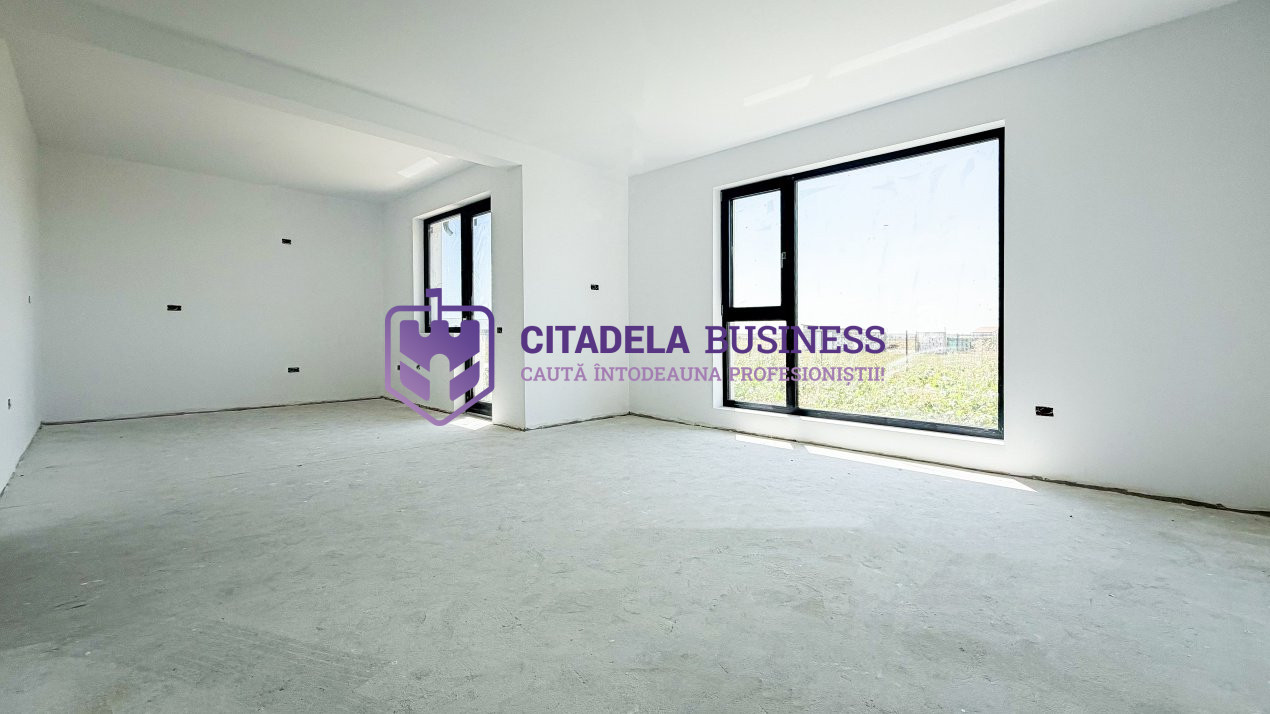 Casă nouă cu 4 camere, teren 491 mp – La Alb - Cumpăna - cartier nou 