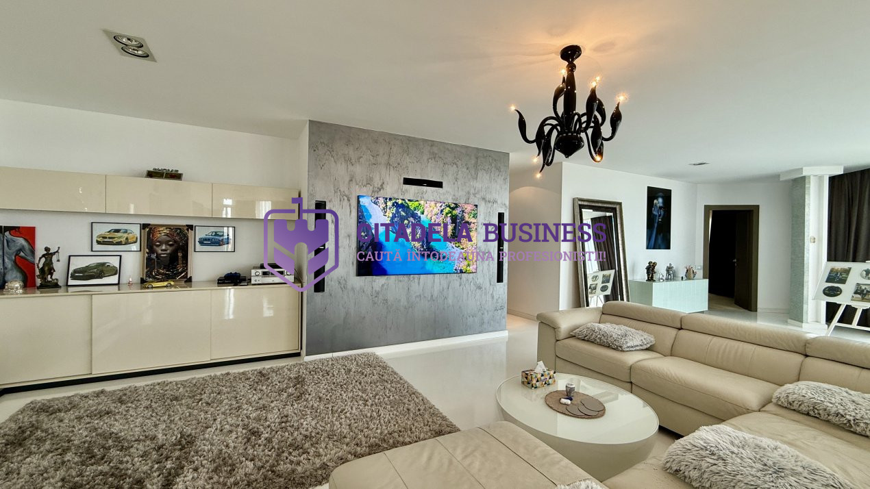 Penthouse UNIC 204 mp totali in Tomis Nord Constanta mobilat si utilat