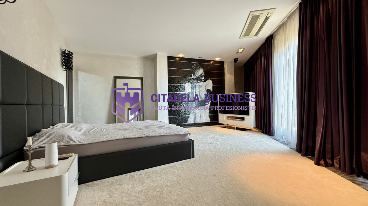 Penthouse UNIC 204 mp totali in Tomis Nord Constanta mobilat si utilat