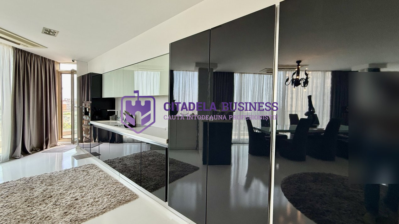 Penthouse UNIC 204 mp totali in Tomis Nord Constanta mobilat si utilat