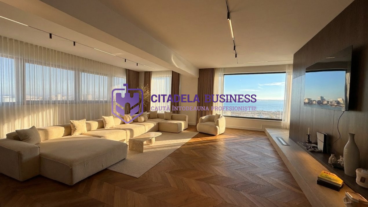 Penthouse 5 camere, vedere la Mare si la Lac, 2 parcari subterane la ALB