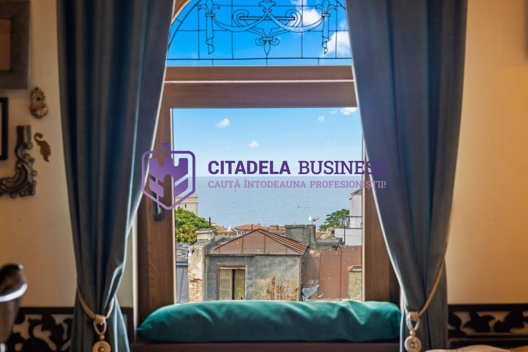 Apartament exclusivist cu 4 camere în Piața Ovidiu  Vedere panoramică la mare